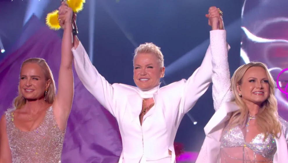 Angélica, Xuxa e Eliana. Foto: Reprodução de TV