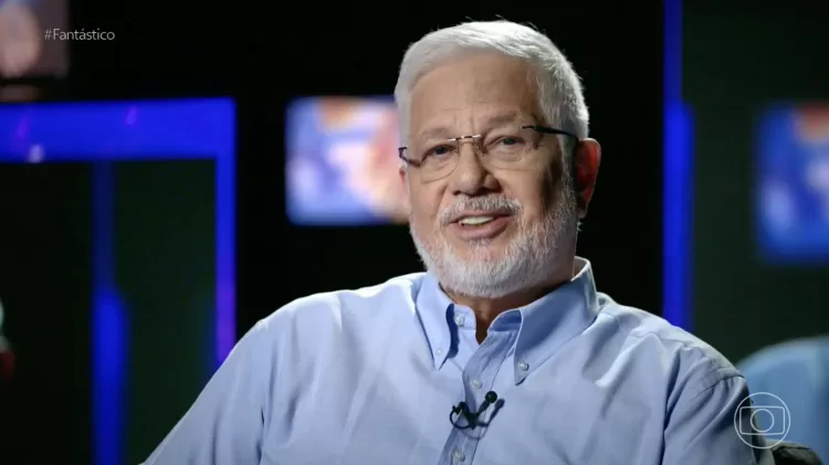 Eduardo Faustini. Foto: Reprodução de TV