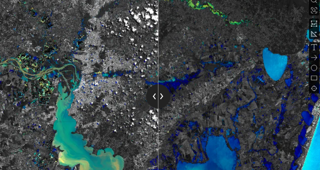 Imagens De Satélite Mostram O Guaíba Antes E Depois De Cheia Histórica 