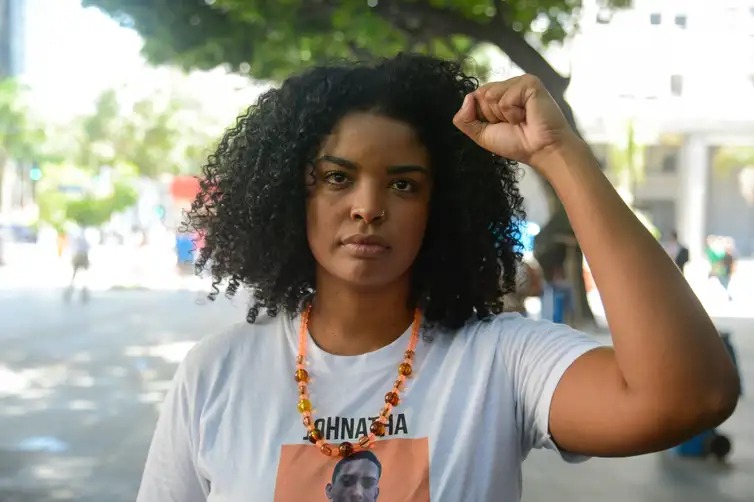 Diretora-executiva do Instituto Marielle Franco, Ligia Batista. Foto: Tomaz Silva/Agência Brasil